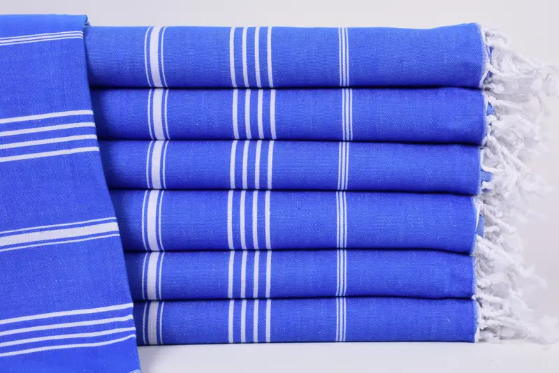 70x40 Cotton Striped Towel, Embroidered Beach Towel, Peshtemal Towel, Baby Boy Gift, Bridal Shower Gift, Gifts For Him, Gift For The Home Decor