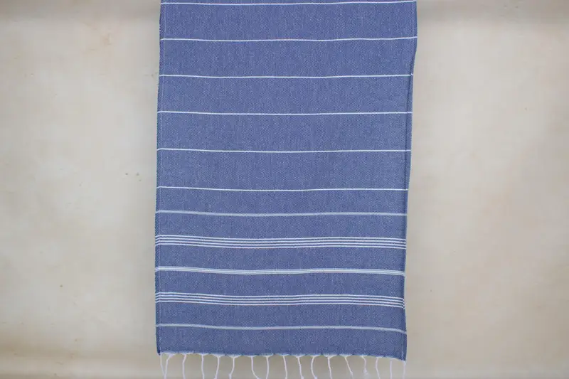 Monogrammed Hand Towel, Personalized Gift, Bridesmaid Gift, Custom Hand Towel, 38x18 Cotton Striped Towel, Birthday Gift, Customized Turkish Towel - 7