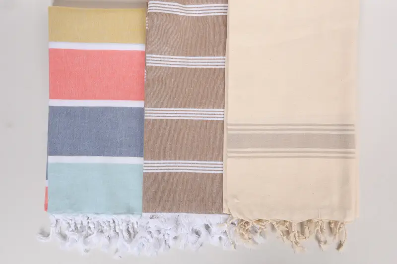 Bachelorette Party Favors, Grandma Gift, Personalized Bridesmaid Gift, Bridal Shower Favors, Turkish Towel Beach Towel, 70x40 Cotton Set of 8 Towel - 7