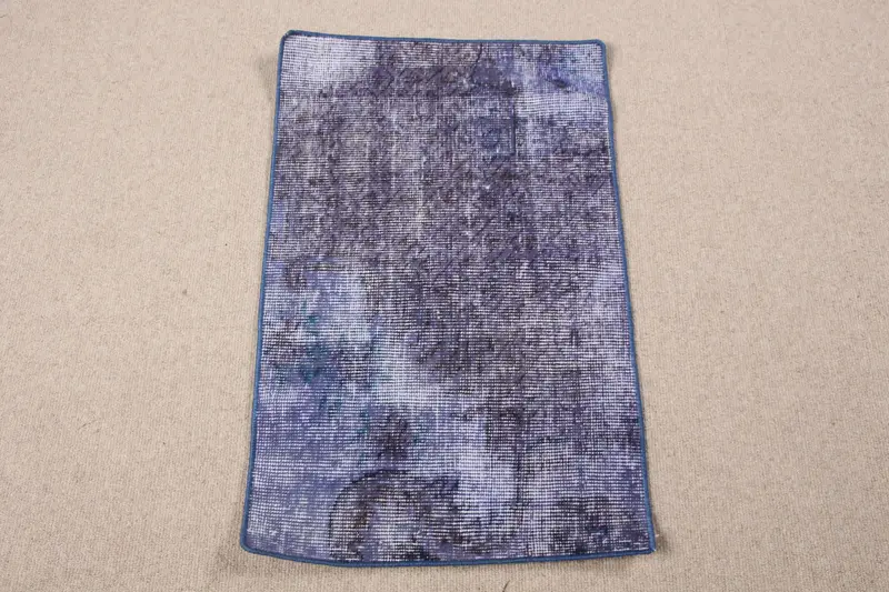 Blue Southwestern Rug, 1.6x2.6 ft Elegant Decor