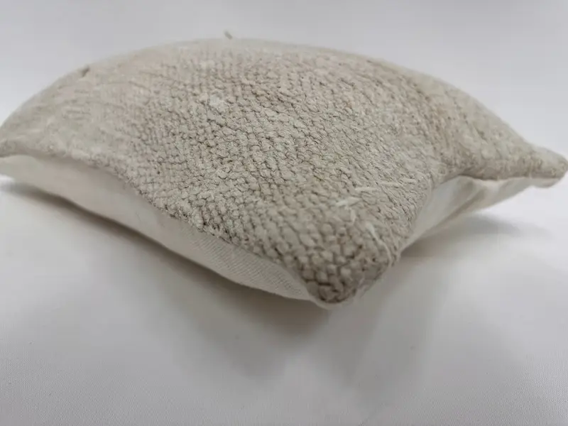 12x20 White Pillow Cover, Turkish Kilim Pillow, Boho Pillow Sham Cover, Vintage Pillow, Customized Cushion, Cushion, Sustainable Pillow Sham - 6