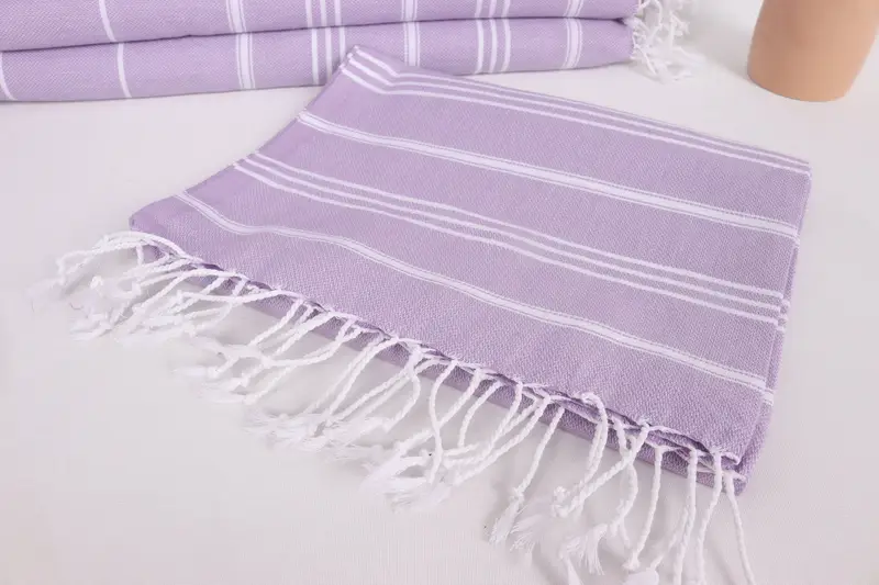 40x24 Cotton Striped Towel, Embroidery Towel, Bathroom Towels, Xmas Gifts, Custom Hand Towel, Custom Gift, Personalized Hand Towel, Home Decor Gifts - 5
