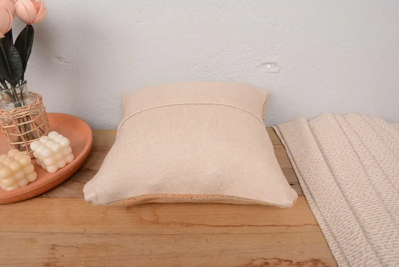 Pillow for Sofa, Home Decor Pillow, Armchair Pillow, 14x14 Orange Pillow Cover, Cushion Cover, Interior Designer Pillow, Accent Cushion - 6