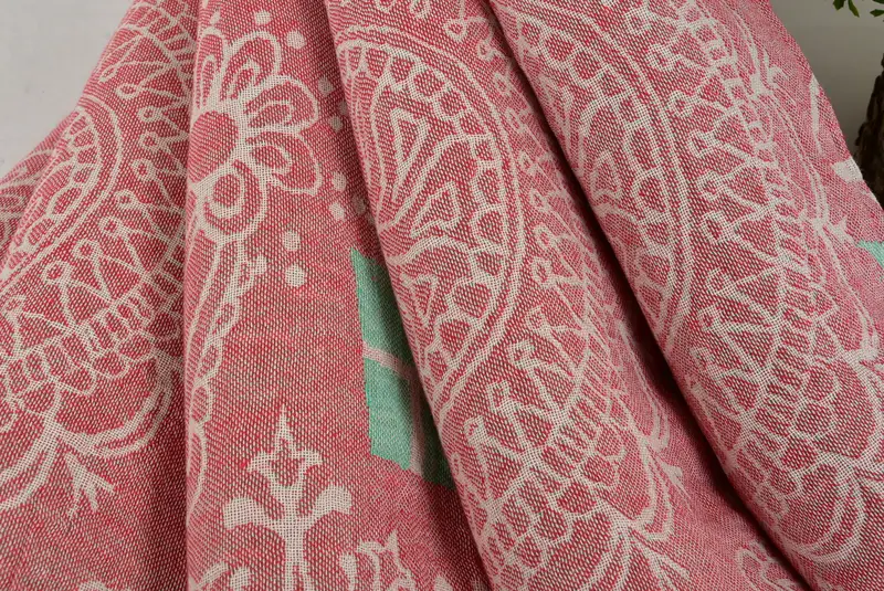 Bridal Gifts, Bridesmaid Gift, Hammam towel, 70x40 Cotton Christmas Design, Deer Pattern Towel, Custom Wedding Gifts, Handwoven Turkish Towel - 6