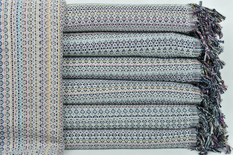 Bridemaids Beach Towel, Spa Towel, Beach towel, 70x40 Cotton Colorful Diamond Towel, Bridal Party Gifts, Best Beach Towel, Lightweight Turkish towel - 1