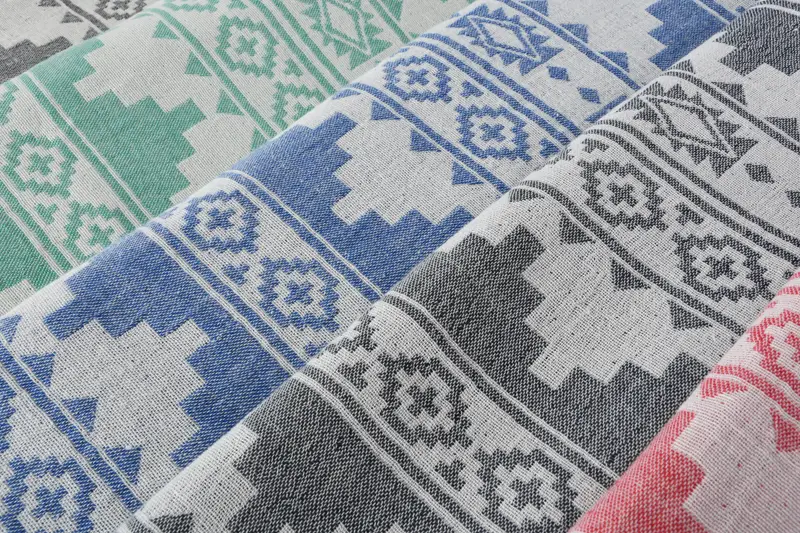 Turkish Tablecloth, Turkish Blanket, Bridal Shower Gift, Halloween Gifts, Bachelorette Gifts, 86x56 Cotton Kilim Towel, Bachelorette Large Towel - 3
