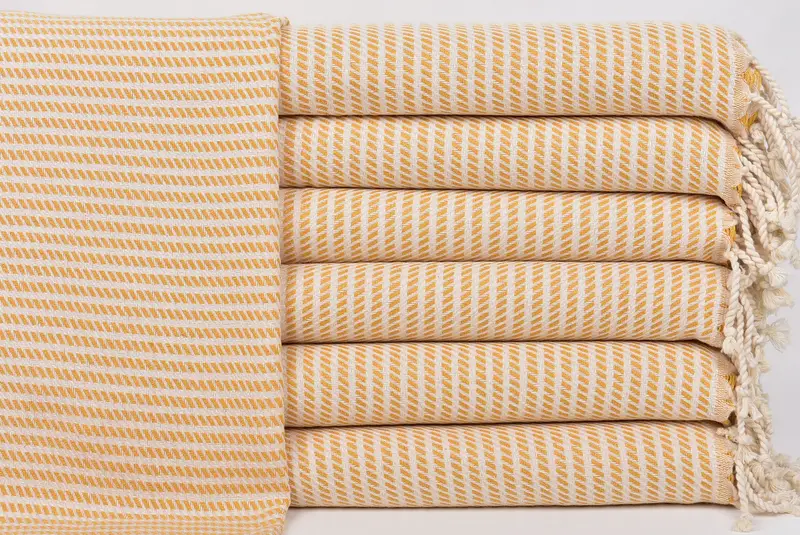 Organik çay havlu, ev ısınma hediyesi, monogram el havlu, özel isim havlu, mutfak havlu, monogram mutfak havlu, 40x20 pamuklu polka nokta havlu - 1