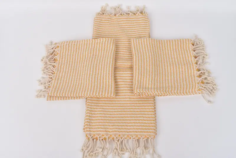 Organik çay havlu, ev ısınma hediyesi, monogram el havlu, özel isim havlu, mutfak havlu, monogram mutfak havlu, 40x20 pamuklu polka nokta havlu - 6