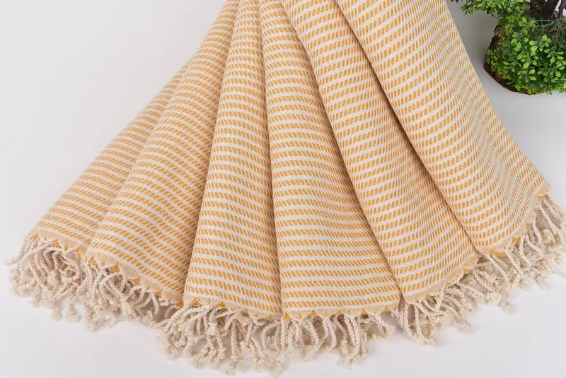Organik çay havlu, ev ısınma hediyesi, monogram el havlu, özel isim havlu, mutfak havlu, monogram mutfak havlu, 40x20 pamuklu polka nokta havlu - 4