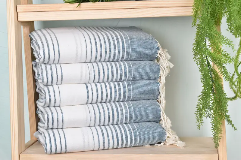 Bachelor Party Favors, Custom Wedding Gifts, 60x38 Cotton Striped Towel, Monogram Turkish Towel, Personalized Gift, Gift Boxes Towel, Guest Towel - 1