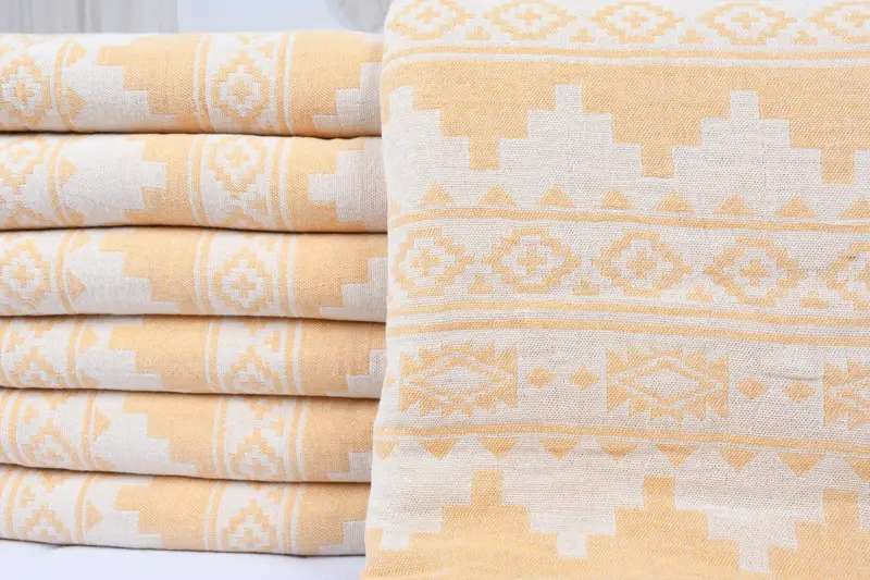 Bachelorette Gifts, Turkish Bedspread, Bridesmaid Gifts Personalized, Boho Throw Blankets, 86x56 Cotton Kilim Towel, Personalized Gifts - 2