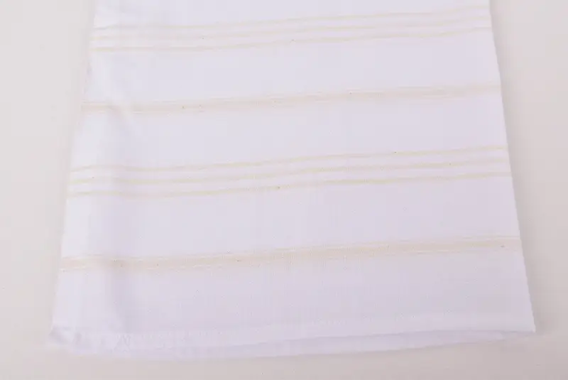 Banyo havlu, tatil havlu, monogram mutfak havlu, Noel hediyesi, 36x20 pamuklu çizgili saçak havlu, spa havlu, Türk Çay Havlusu - 3