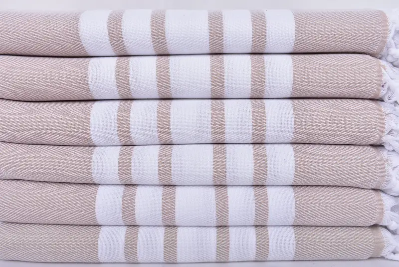 Bachelor Gifts, Custom Wedding Gift, Pool Towels, 70x40 Cotton Herringbone Towel, Welcome Wedding Gift, Bridemaids Beach Towel, Custom Beach Towel - 2