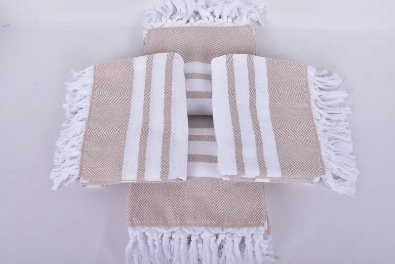 Bachelor Gifts, Custom Wedding Gift, Pool Towels, 70x40 Cotton Herringbone Towel, Welcome Wedding Gift, Bridemaids Beach Towel, Custom Beach Towel - 6