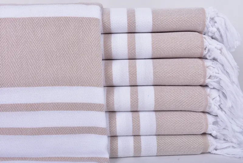 Bachelor Gifts, Custom Wedding Gift, Pool Towels, 70x40 Cotton Herringbone Towel, Welcome Wedding Gift, Bridemaids Beach Towel, Custom Beach Towel - 1