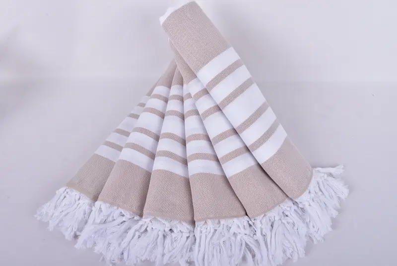 Bachelor Gifts, Custom Wedding Gift, Pool Towels, 70x40 Cotton Herringbone Towel, Welcome Wedding Gift, Bridemaids Beach Towel, Custom Beach Towel - 4