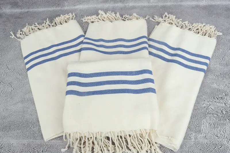 Maid Of Honor Gift, Bridesmaid Towel, Beach Towel Gift, 70x40 Cotton Striped Towel, Turkish Towel USA, Turkish beach towel, Wedding Anniversary Gift - 4