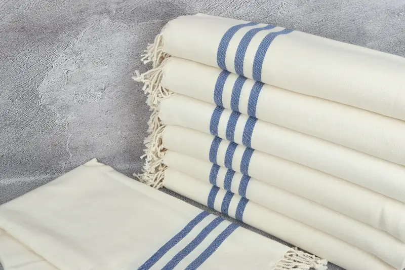 Maid Of Honor Gift, Bridesmaid Towel, Beach Towel Gift, 70x40 Cotton Striped Towel, Turkish Towel USA, Turkish beach towel, Wedding Anniversary Gift - 2