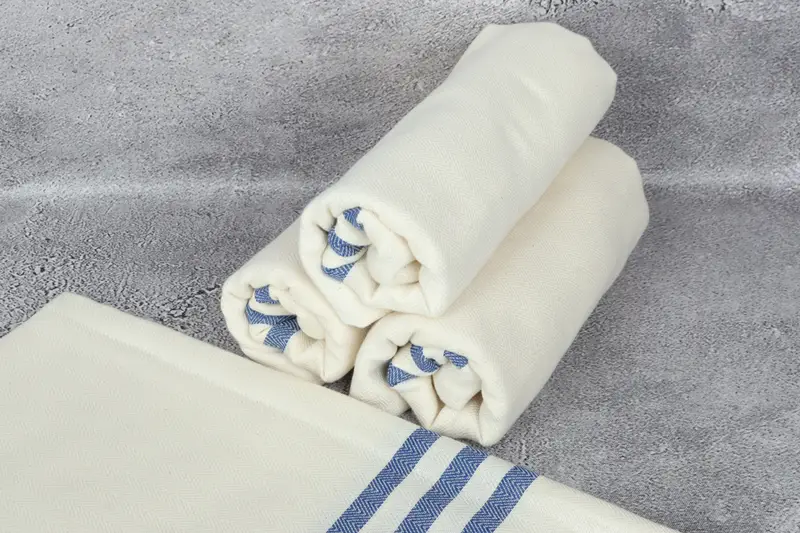 Maid Of Honor Gift, Bridesmaid Towel, Beach Towel Gift, 70x40 Cotton Striped Towel, Turkish Towel USA, Turkish beach towel, Wedding Anniversary Gift - 8