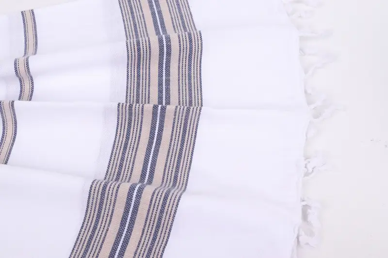 Bridesmaid Gift Towel, Best Beach Towel, Mexico Bachelorette Party Gifts, Absorbent towel, Best Friend Christmas Gift, 70x40 Cotton Striped Towel - 8