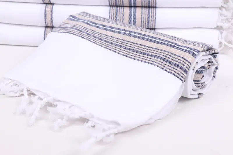 Bridesmaid Gift Towel, Best Beach Towel, Mexico Bachelorette Party Gifts, Absorbent towel, Best Friend Christmas Gift, 70x40 Cotton Striped Towel - 4