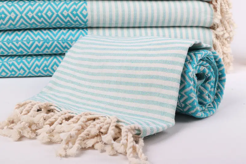 Personalized Gifts, Bachelorette Party Favors Beach, Turkish hand towel, 76x38 Cotton Diamond Towel, Handwoven Turkish Towel, Bridal Shower Gift - 4