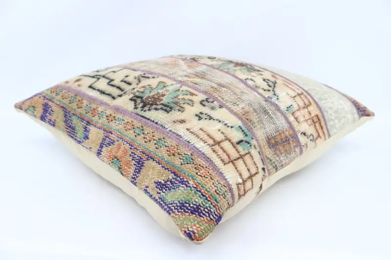 28x28 Beige Pillow Case, Outdoor Patio Cushion Case, Turkish Corner Pillow, Pillow Case, Boho Pillow, Gift Pillow, Home Decor Pillow - 6