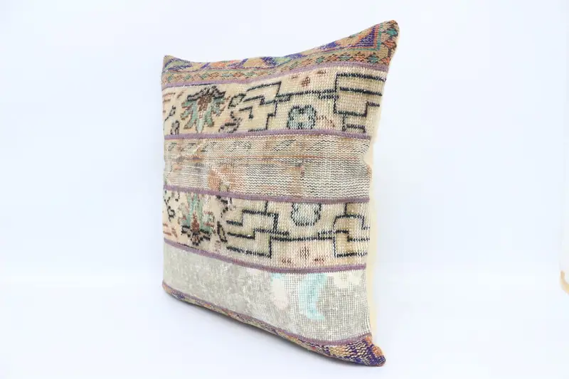 28x28 Beige Pillow Case, Outdoor Patio Cushion Case, Turkish Corner Pillow, Pillow Case, Boho Pillow, Gift Pillow, Home Decor Pillow - 4