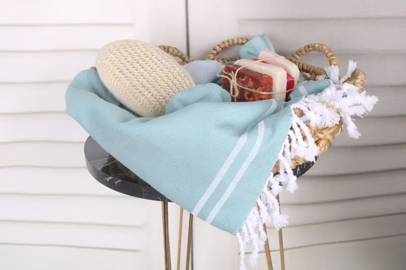 Turkish towel, Turkish Towel Beach, Spa Towel, Beach towel, Halloween Gifts, 70x40 Cotton Star Design Towel, Custom Name Towel, Organic Beach Towel - 3
