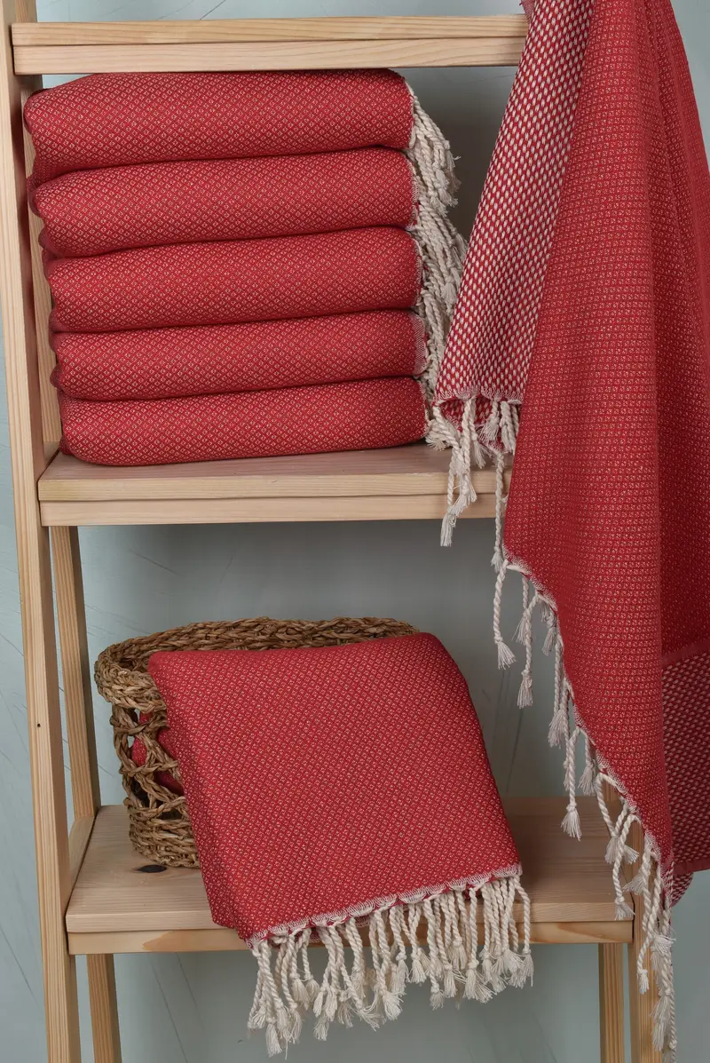 Gift For Mom, Gift For Him, Summer Towel, 64x38 Cotton Geometric Towel, Wedding Gifts Towel, Turkish fouta towel for outdoor use, Turkish bath towel - 3