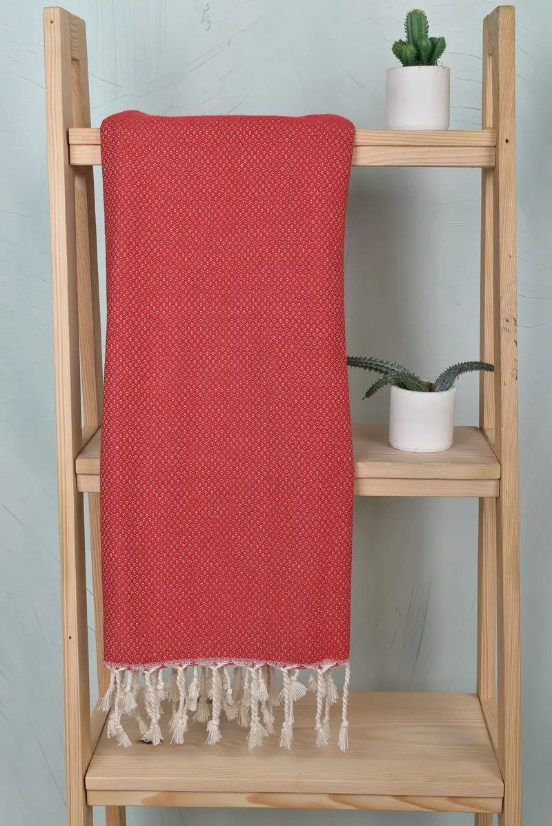 Gift For Mom, Gift For Him, Summer Towel, 64x38 Cotton Geometric Towel, Wedding Gifts Towel, Turkish fouta towel for outdoor use, Turkish bath towel - 8
