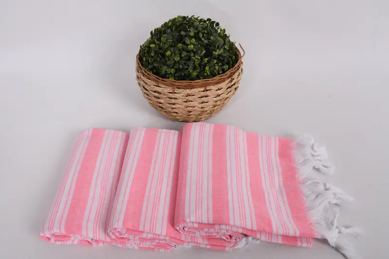 Home Decor Gifts, Handwoven Turkish bath towel, 70x40 Cotton Striped Towel, Soft towel, Bachelorette Party Favor, Bachelorette Party Decorations - 6