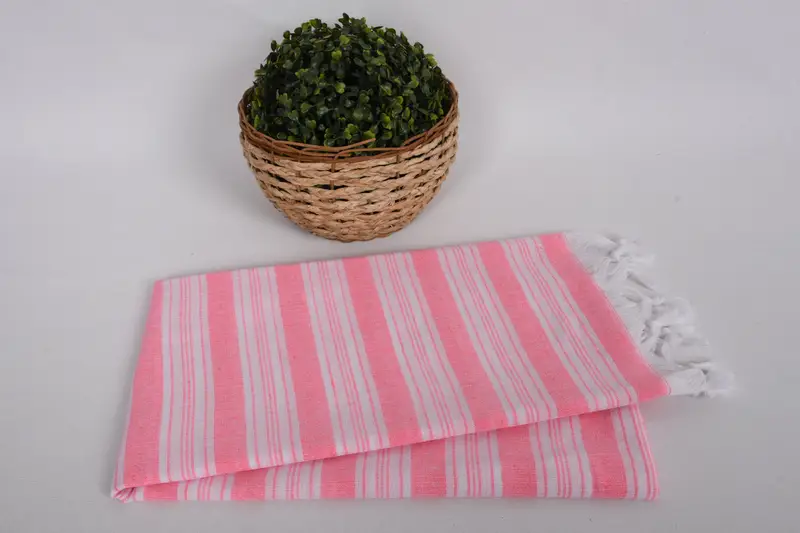 Home Decor Gifts, Handwoven Turkish bath towel, 70x40 Cotton Striped Towel, Soft towel, Bachelorette Party Favor, Bachelorette Party Decorations - 3
