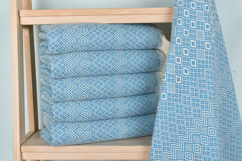 70x40 Cotton Diamond Towel, Sand-free towel, Monogrammed Turkish Towel, Bridesmaid Gift Towel, Home Decor Towel, Towel With Name, Housewarming Gift - 1