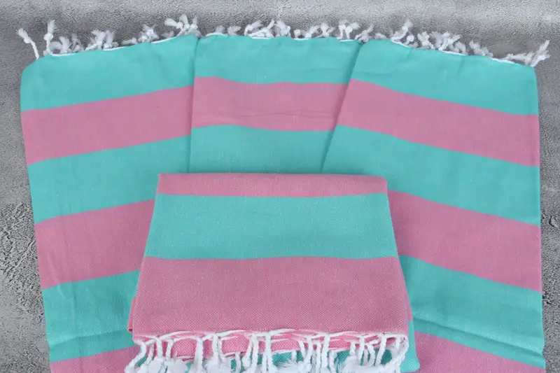 Organic towel, 70x40 Cotton Striped Towel, Cancun Bachelorette Party Gift Ideas, Custom Wedding Gifts, Beach towel, Merry Christmas Gifts - 4