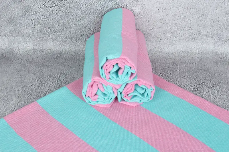 Organic towel, 70x40 Cotton Striped Towel, Cancun Bachelorette Party Gift Ideas, Custom Wedding Gifts, Beach towel, Merry Christmas Gifts - 7