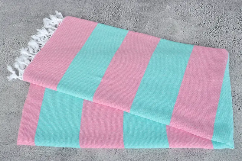 Organic towel, 70x40 Cotton Striped Towel, Cancun Bachelorette Party Gift Ideas, Custom Wedding Gifts, Beach towel, Merry Christmas Gifts - 6