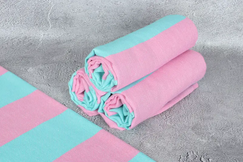 Organic towel, 70x40 Cotton Striped Towel, Cancun Bachelorette Party Gift Ideas, Custom Wedding Gifts, Beach towel, Merry Christmas Gifts - 8