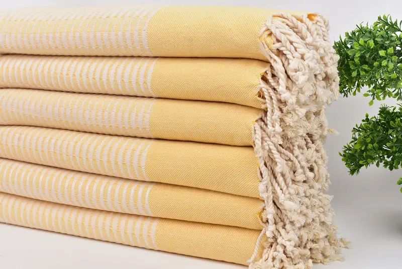 Wedding Favors, Yoga Towel, 70x36 Cotton Geometric Towel, Bridal Shower Gifts, Gift For The Home Decor, Personalized Turkish Towel, Thin towel - 3
