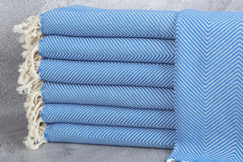 Valentine Day Gift For Her, Bridesmaid Gifts, 40x20 Cotton Herringbone Towel, Personalized Gift For Her, Kitchen Towel, Personalized Hand Towel - 1
