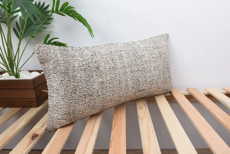 12x24 White Pillow, Pet Pillow Case, Hippie Throw Pillow Case, Ethnical Kilim Rug Pillow, Boho Pillow Sham Cover, Pillow Case, Home Decor Pillow - 4