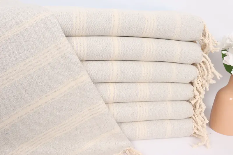 Personalized Hand Towel, Personalized Dish Towel, Bachelor Party Favors, 38x24 Cotton Striped Towel, Gift For Wedding Day, Turkish Tea Towel - 1