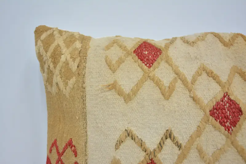 Antique Pillows, Boho Chic Cushion Case, Aesthetic Cushion Cover, Gift Pillow, Pillow Case, Vintage Pillow, 12x20 White Pillow Case - 2