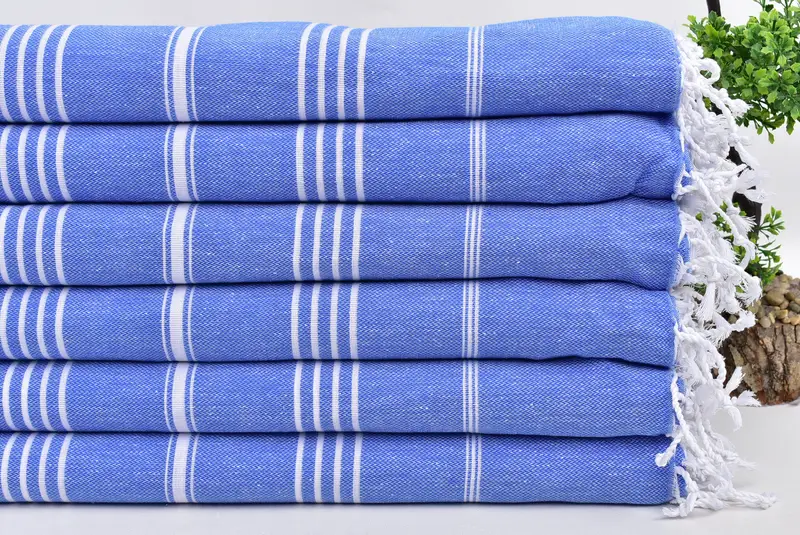 70x40 Cotton Striped Towel, Personalized Bridesmaid Gift, Bathroom Towel, Bridesmaid Gifts, Organic cotton Turkish peshtemal towel, Luxury towel - 3