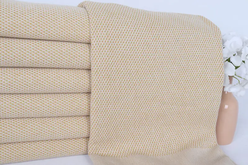 Beach towel, Turkish beach towel with fringe, Monogram Beach Towel, Bridesmaid Gift Towel, 70x40 Cotton Geometric Towel, Gift For Coworker - 2