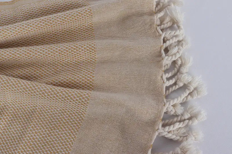 Beach towel, Turkish beach towel with fringe, Monogram Beach Towel, Bridesmaid Gift Towel, 70x40 Cotton Geometric Towel, Gift For Coworker - 8