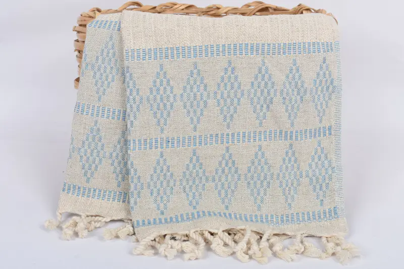 Personalized Hand Towel, Home Decor Gifts, Small Bath Towels, Gifts For Him, Monogram Hand Towel, Gift For Coworker, 40x20 Linen Kilim Design Towel - 5