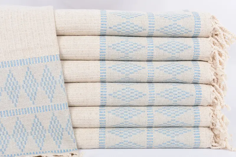 Personalized Hand Towel, Home Decor Gifts, Small Bath Towels, Gifts For Him, Monogram Hand Towel, Gift For Coworker, 40x20 Linen Kilim Design Towel - 1