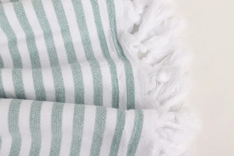 Personalized Gift, 68x36 Cotton Striped Terry Towel, Custom Gifts, Personalized Turkish Towel, Monogram Turkish Towel, Custom Towel Beach - 8