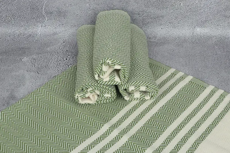 Kitchen Towel, Turkish Towel Hand Towel, Turkish Tea Towel, Gift For Him, 36x20 Cotton Herringbone Towel, Bachelorette Party Favors, Guest Towel - 7